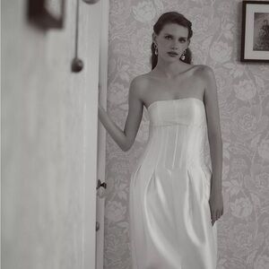 Anthropologie White Wedding Dress